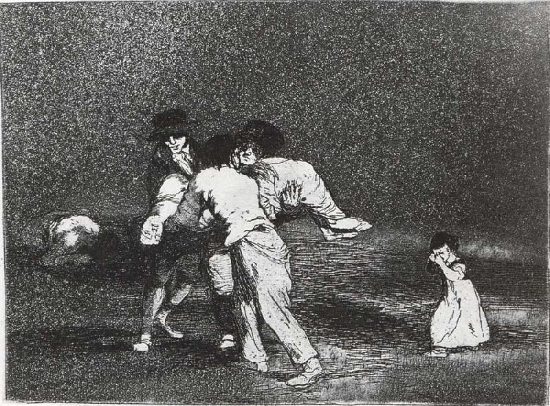 Francisco Goya Madre infeliz oil painting image